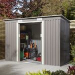 Yardmaster Emerald Deluxe 66GEYZ Metal Shed 1.86 x 1.86m